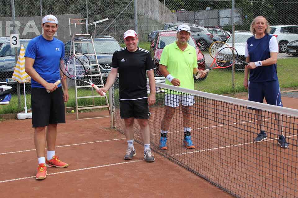 3.000 € beim 7. Benefiz-Tennis-Doppel-Turnier des Club Steiermark 2020
